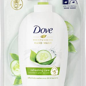 Dove Refreshing Care sapone liquido per le mani ricarica Cucumber & Green Tea 750 ml