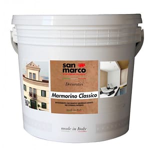Rivestimento decorativo Marmorino classico San Marco per interni ed esterni (Secchio 5Kg o 25 Kg)