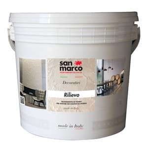 Rivestimento di fondo Rilievo San Marco per pitture decorative alto spessore (Secchio 5 o 25Kg)