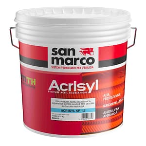 Rivestimento murale San Marco Acrisyl grana 1,2 effetto compatto (Secchio 25Kg)