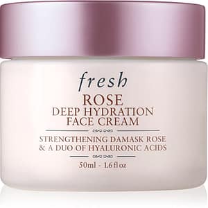 fresh Rose Deep Hydration Face Cream crema idratante viso con acido ialuronico 50 ml