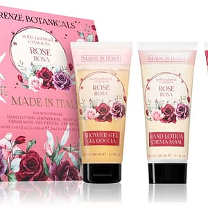 La Florentina Rose Crema per le mani, gel doccia e lozione per il corpo confezione regalo