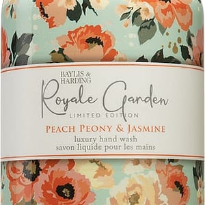 Baylis & Harding Royale Garden Peach, Peony & Jasmine sapone liquido per le mani 500 ml