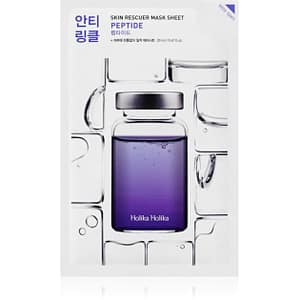 Holika Holika Skin Rescuer Peptide maschera rivitalizzante in tessuto con peptidi 20 ml