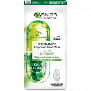 Garnier Skinactive Detox Ampoule Maschera In Fogli
