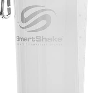 Smartshake Slim shaker per lo sport + recipiente colore Pure bianco 500 ml