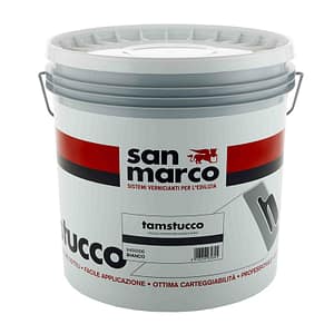 Stucco in pasta San Marco Tamstucco per muri e superfici in legno interne (Secchio 20Kg)