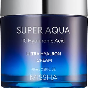 Missha Super Aqua 10 Acido ialuronico crema idratante viso 70 ml