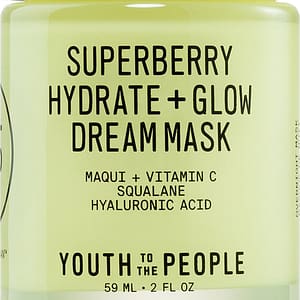 Youth To The People Superberry Hydrate + Glow Dream maschera illuminante e idratante 59 ml