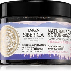 Natura Siberica Taiga Siberica Kamchatka Volcanic Mud scrub rassodante corpo 300 ml