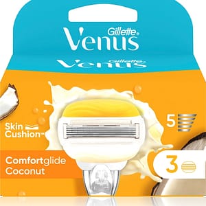 Gillette Venus ComfortGlide Olay Coconut lame di ricambio 3 pezzi