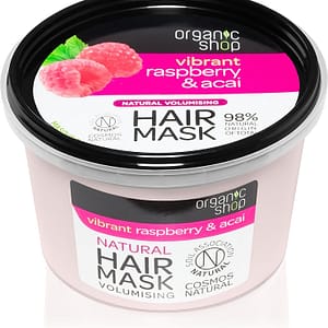 Organic Shop Vibrant Raspberry & Acai maschera per capelli nutriente 250 ml