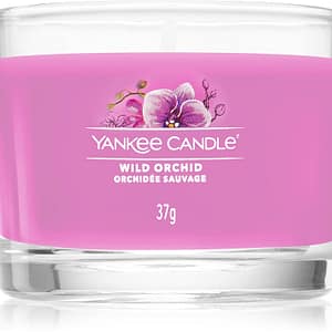 Yankee Candle Wild Orchid candela votiva glass glass 37 g