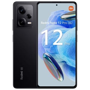 Xiaomi Redmi Note 12 Pro (5G) 128 GB, nero, sbloccato – nuovo