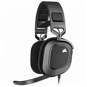 Corsair HS80 RGB USB Cuffie da gioco cablate – Carbone – nuovo