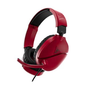Turtle Beach Recon 70 Cuffie con archetto cablato nero, rosso – nuovo