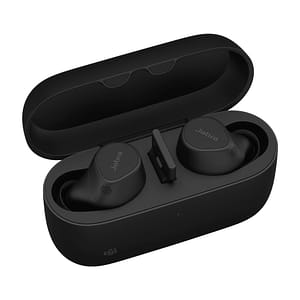 Jabra Evolve2 Buds Cuffie True Wireless Stereo (TWS) Bluetooth per chiamate/musica Nero – Ricondizionato – Condizioni eccellenti