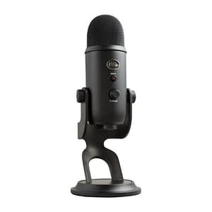 Microfono USB – Blue Yeti – Per registrazione, streaming, gioco, podcasting su PC o Mac – Nero – nuovo