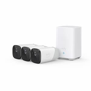 Eufy eufyCam 2 Pro 3-Cam Kit Pod Telecamera di sicurezza IP per interni ed esterni 2048 x 1080 pixel Parete – nuovo