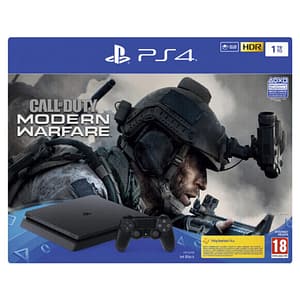 PS4 SLIM 1TB + call of duty modern warfare -Ricondizionato – Ottime condizioni