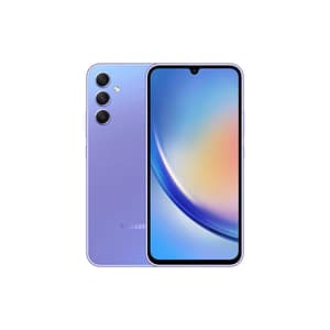 Galaxy A34 (5G) 128 GB, Lavanda, sbloccato -Ricondizionato – Ottime condizioni