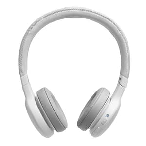 JBL Live 400BT Cuffie senza fili Bluetooth per chiamate/musica – Bianco – nuovo