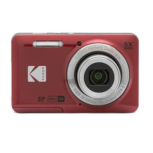 Fotocamera compatta Kodak PIXPRO FZ55 1/2,3  16 MP CMOS 4608 x 3456 pixel Rosso – nuovo