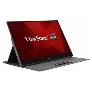 Viewsonic TD1655 Monitor PC a schermo piatto da 39,6 cm (15,6 ) 1920 x 1080 pixel Full HD LED Touchscreen Multi-utente Nero, Argento – nuovo