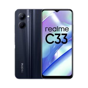 Realme C33 64 GB, nero, sbloccato – nuovo