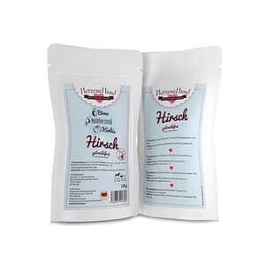 Herzens Hund con Cervo e Zucca per Cani – 130 g