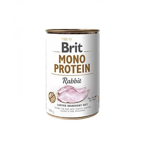 Brit Care Monoprotein Coniglio Umido per Cani – 400 g