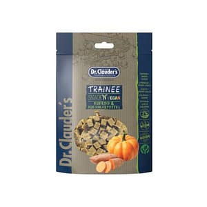 Dr Clauder’s Snack Cubetti Vegani Zucca e Patate Dolci per Cani e Gatti – 80 g