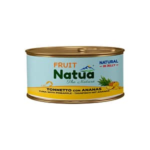 Natua Natural Jelly Tonno con Ananas per Gatti – 85 g, Singola