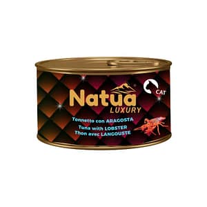 Natua Luxury Jelly Tonno con Aragosta per Gatti – 85 g, Singola