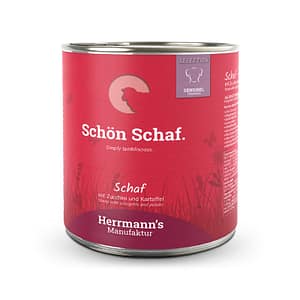 Herrmann’s Selection Pecora con Zucchine e Patate per Cani – 800 g, 12 pezzi