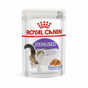 Royal Canin Sterilized Jelly per Gatti – 85 g, 12 pezzi