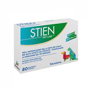 Teknofarma Stien Pet Line per Gatti e Cani di Piccola Taglia – 80 cp