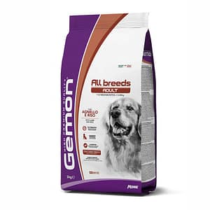 Gemon All Breeds Adult con Agnello e Riso per Cane – 3 Kg