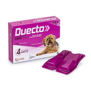 Candioli Duecto Spot On 1.5 a 4 Kg per Cani – 4 Pipette