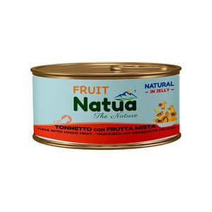 Natua Natural Jelly Tonnetto con Frutta Mista per Gatti – 85 g, Singola