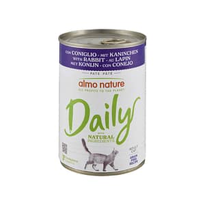 Almo Nature Daily Coniglio per Gatti – 400 g, Singola