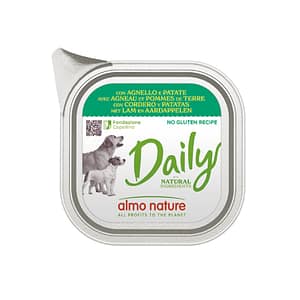 Almo Nature Daily con Agnello e Patate per Cani – 300 g, Singola
