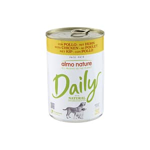 Almo Nature Daily con Pollo per Cani – 400 g, 6 pezzi