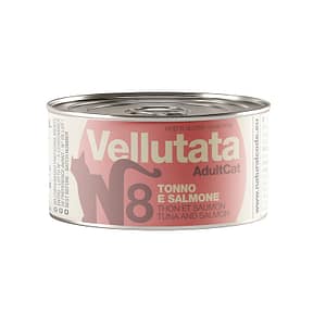 Natural Code Vellutata Tonno e Salmone per Gatti 85gr – 85 g, 12 pezzi
