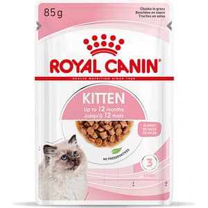 Royal Canin Kitten Instinctive Salsa per Gattini – 85 g, 12 pezzi
