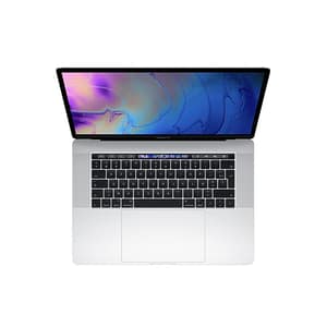 MacBook Pro Core i7 (2018) 15′, 2,6 GHz 512 GB 16 GB AMD Radeon Pro 560X, Argento – AZERTY – Ricondizionato – Buono stato