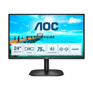 AOC B2 24B2XDAM Display LED 60,5 cm (23,8 ) 1920 x 1080 pixel Full HD Nero – nuovo