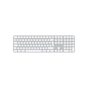 Apple Magic USB + Bluetooth Tastiera francese AZERTY Alluminio, Bianco – nuovo