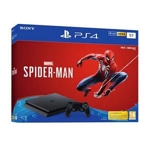 PS4 Slim 1TB + Marvel’s spider-man – Ricondizionato – Condizioni eccellenti