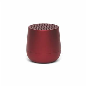 LEXON – Mini altoparlante Bluetooth ricaricabile a induzione da 3W – MINO + ALU (ROSSO) – nuovo